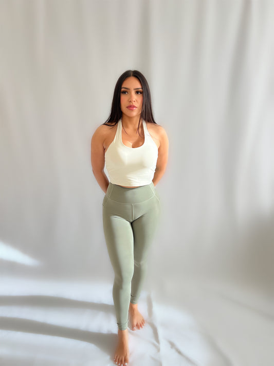 Sage green leggings