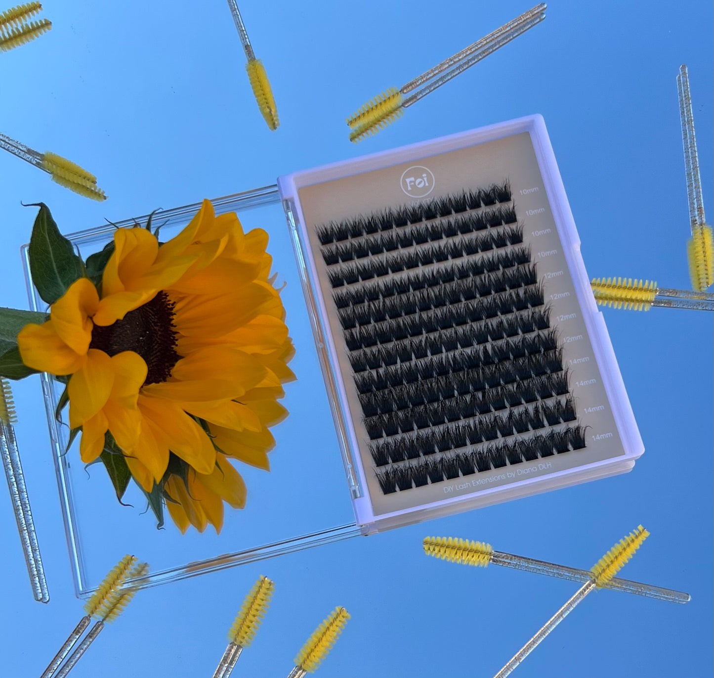 Long Box VOLUME DIY cluster lashes