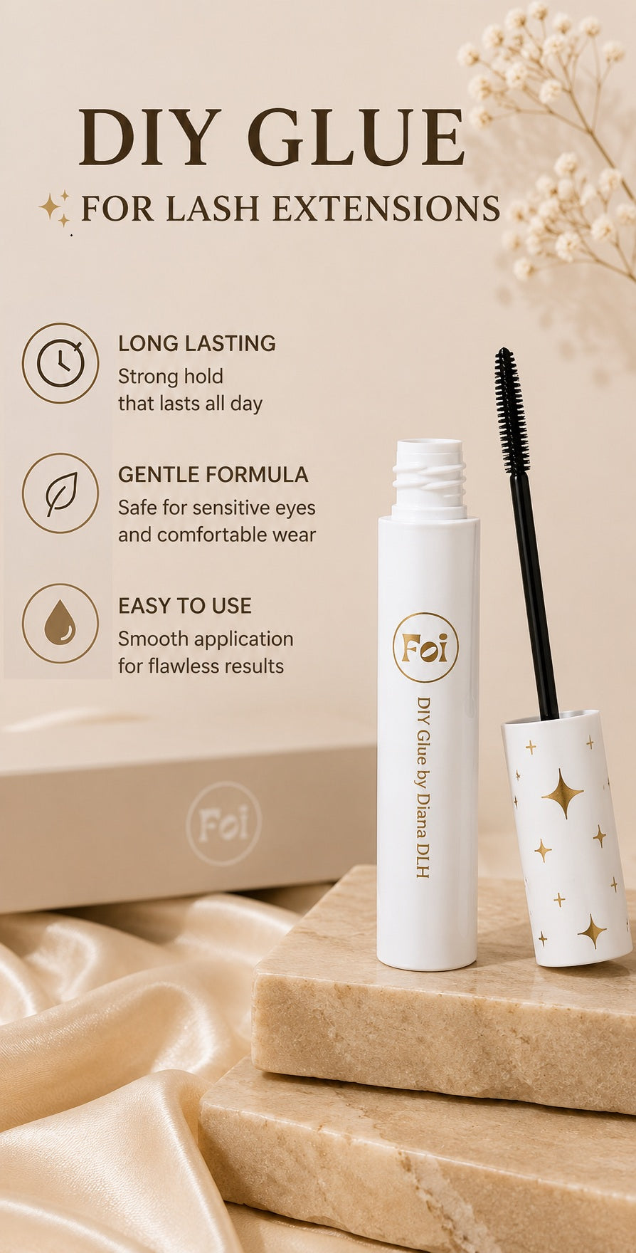 GLUE (for DIY cluster lashes)